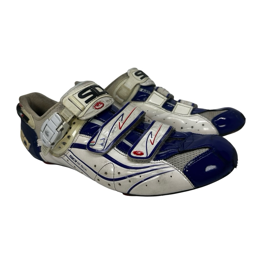 Sidi Genius Road Cycling Shoes, carbon lite soles. Made in Italy 45.5/11